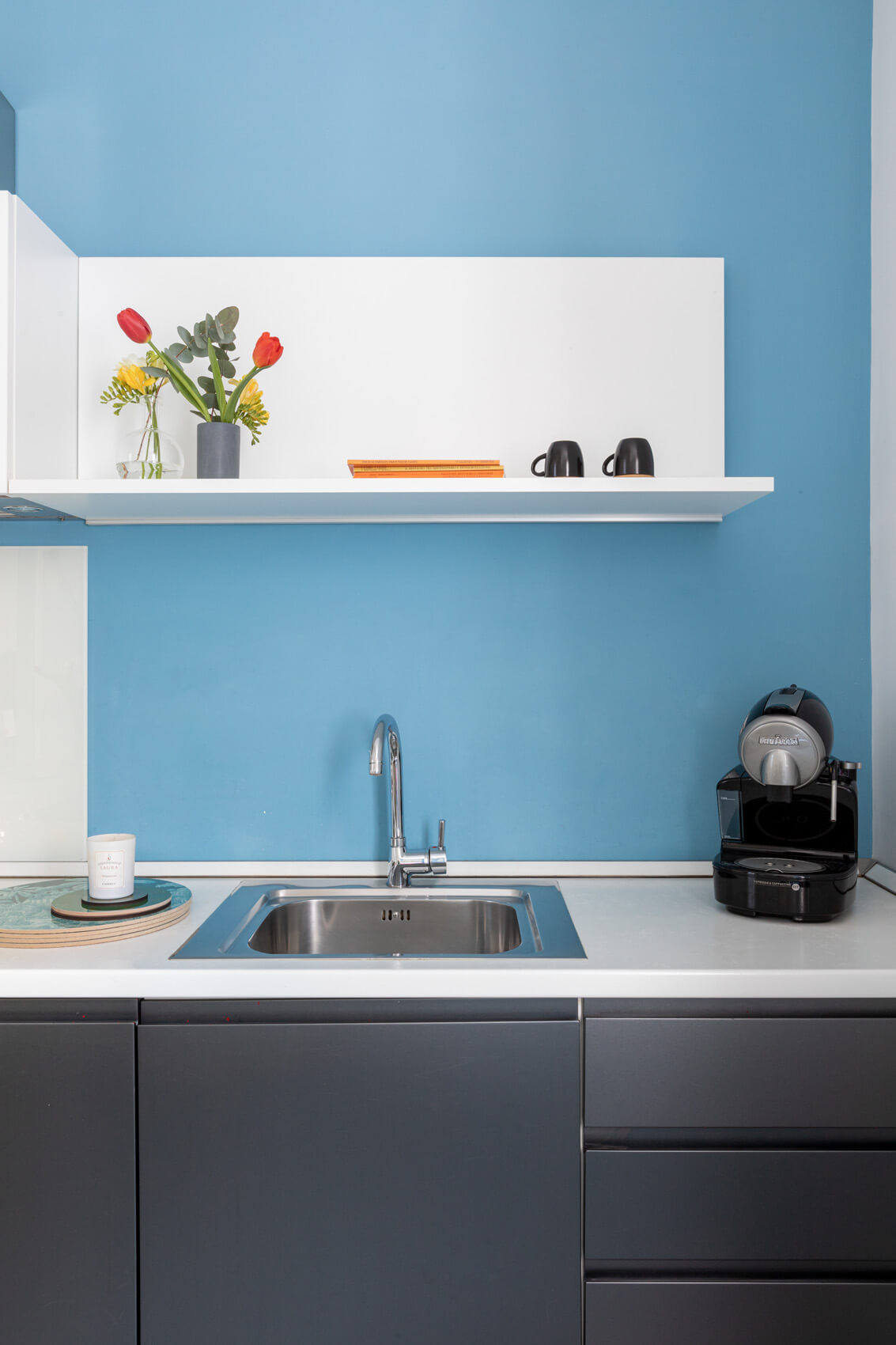 Appartamento per turisti a Roma centro: angolo cottura appartamento deluxe Chez