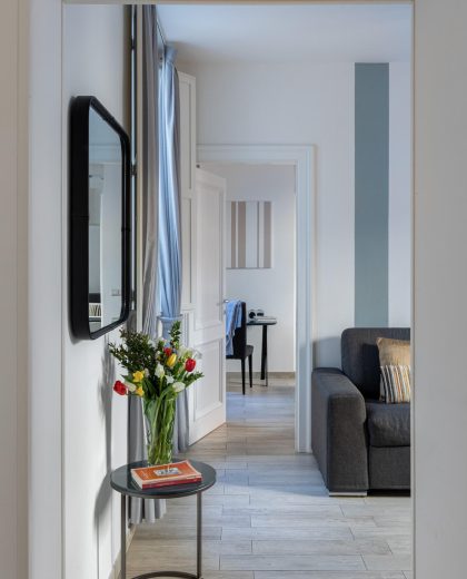 Ingresso dell'appartamento superior PARBLEU - Affitto Breve a Roma Centro